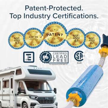 Camco TastePURE Water Filter - Clean Water for Every Adventure