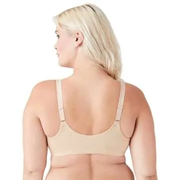 Wacoal womens Perfect Primer Front Close Underwire Full Coverage Bra, Sand, 42DD US