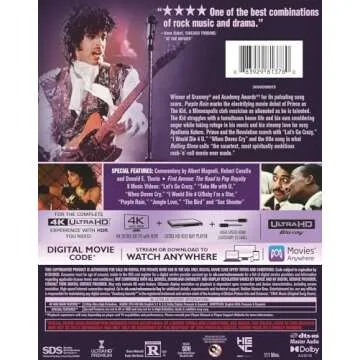Purple Rain (4K Ultra HD + Digital) [4K UHD]