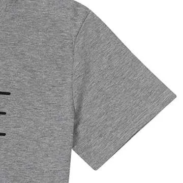 HEBBE Doodle Mom T Shirt Women Dog Mom Shirt Letter Print Short Sleeve Casual Mama Tops Tee Gray