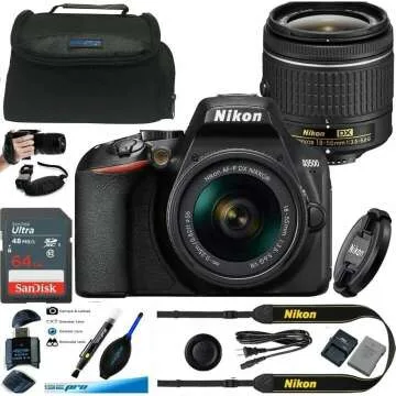 Nikon D3500 18-55mm Lens with Accessory Bundle
