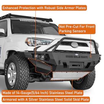 Explore the Hooke Road ExplorerX Front Bumper for 4Runner