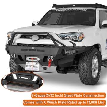 Explore the Hooke Road ExplorerX Front Bumper for 4Runner