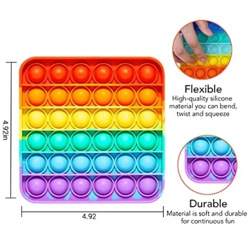 Push Pop Bubble Fidget Sensory Toy for All Ages