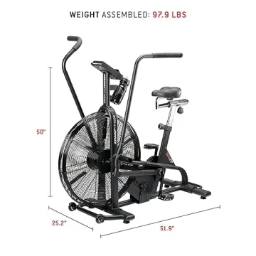 ASSAULTFITNESS Assault AirBike Classic HIIT Workout Machine