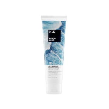 IGK Beach Club Bouncy Blowout Cream Smooth Shiny Hair