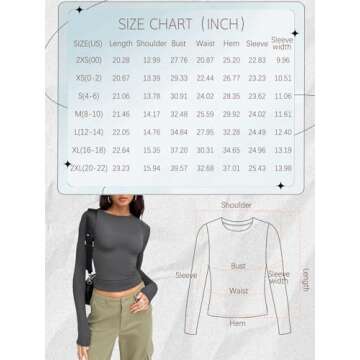 Trendy Queen Long Sleeve Shirt - Stylish Cropped Top for Women