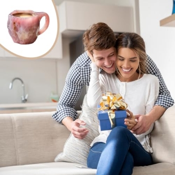 Unique 2025 Mineral Crystal Coffee Mugs in Vibrant Colors