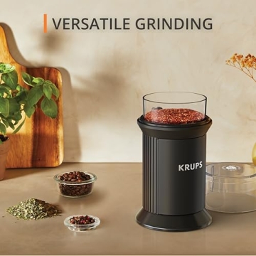 KRUPS Electric Blade Coffee Grinder for Perfect Espresso