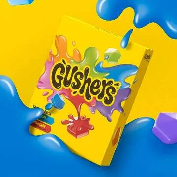 Gushers Fruit Flavored Snacks, Tropical and Strawberry Flavors, Family Pack, 20 Pouches, 16 oz