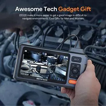 Triple Lens Borescope Camera 1080P for Inspections