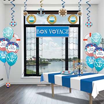 Cruise Ship Porthole Peel 'N Place 12" x 15" Sh 1/Pkg