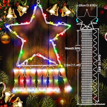 Stunning 12ft LED Christmas Tree Lights for Holiday Decor