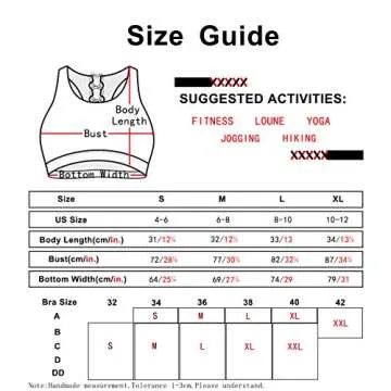 icyzone Strappy Sports Bra for Women - Supportive Gym Workout Yoga Bra with Removable Cups (M, Off White)