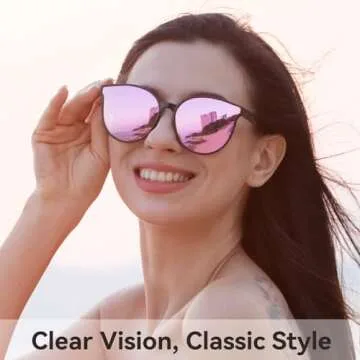 Stylish Polarized Oversized Sunglasses for Men Women