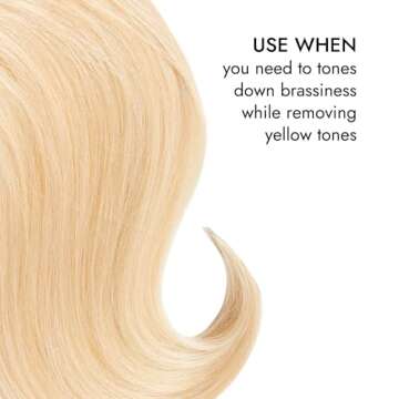 Generic Value Products Conditioning Purple Shampoo, Tones Down Brassiness, Brightens and Refreshes Faded Highlights, Removes Yellow Tones, 33.8 Oz