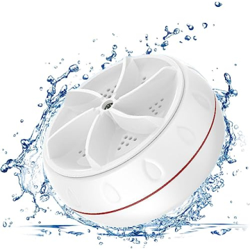 Ultrasonic Mini Washing Machine for Travel and Home