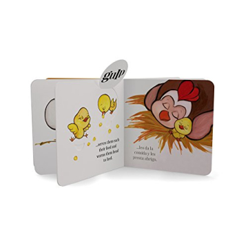 Bilingual Little Chickies Book for Toddlers' Fun & Learning