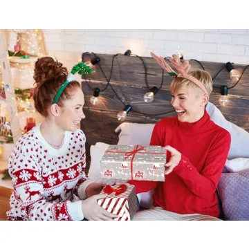 Cuitpan Christmas Wrapping Paper Bundle - 6 Jumbo Sheets