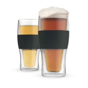 Set of 2 Freezeable Pint Mugs - Keep Drinks Extra Cold!