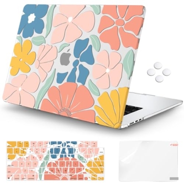 iCasso Compatible with MacBook Air 15 inch Case 2024 2023 M3 M2 Chip Model A3114 A2941, Protective H...