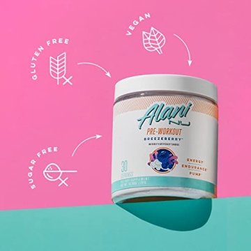 Alani Nu Breezeberry Pre-Workout for Energy Boost