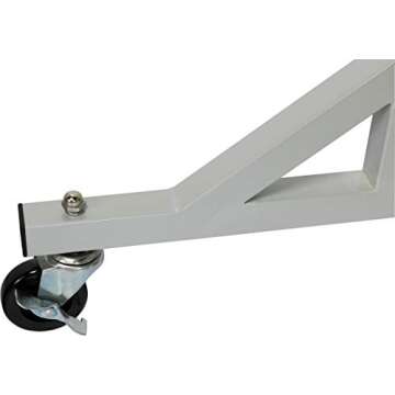 Simple Houseware Industrial Grade Z-Base Garment Rack, 400lb Load with 62in extra long bar