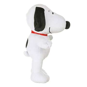 Peanuts Snoopy Plush Squeaker Dog Toy - Safe for All Dogs, Officially Licensed