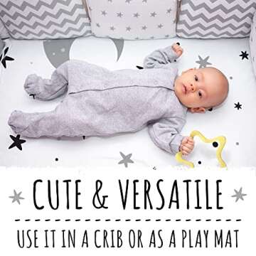 Premium Baby Milestone Blanket – Soft Space Theme Backdrop