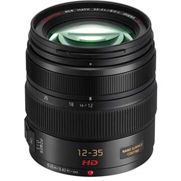 Panasonic LUMIX GH6 Mirrorless Camera Bundle with Lens and Battery