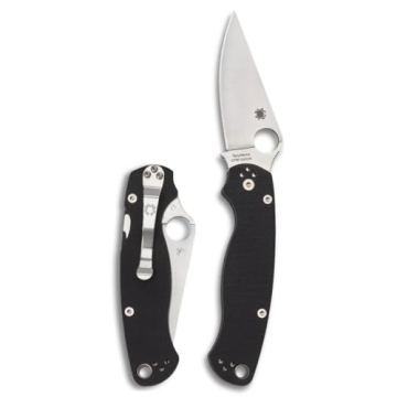 Spyderco Para Military 2 EDC Folding Utility Knife - CPM S45VN Steel Blade