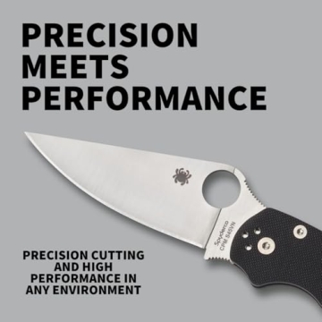 Spyderco Para Military 2 EDC Folding Utility Knife - CPM S45VN Steel Blade