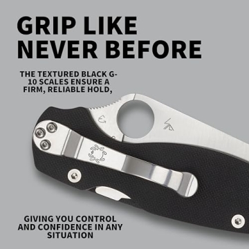 Spyderco Para Military 2 EDC Folding Utility Knife - CPM S45VN Steel Blade