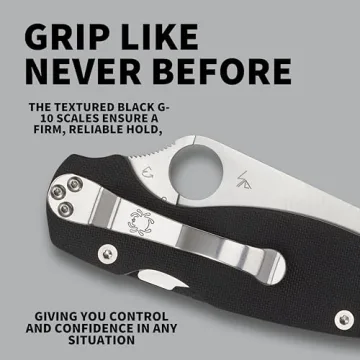 Spyderco Para Military 2 EDC Folding Utility Knife - CPM S45VN Steel Blade