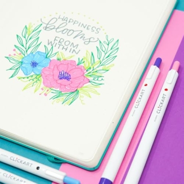 Zebra Pen Click Art Retractable Marker Pen - 12 Pack