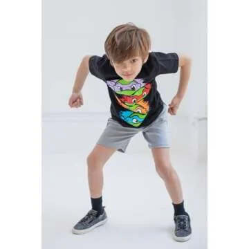 Teenage Mutant Ninja Turtles Toddler Boys 3 Pack Graphic T-Shirts Multicolored 3T