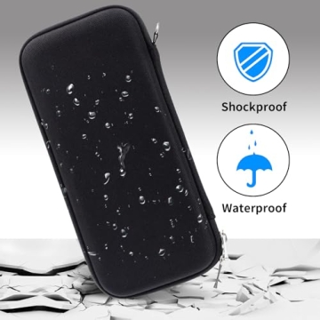 Durable Hard Pencil Case for Adults | iDream365 Black Case