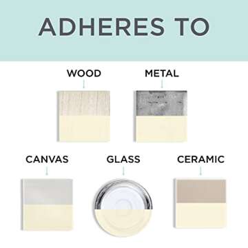 Rust-Oleum 329598 Ultra Matte Interior Chalked Paint 30 oz, Chiffon Cream, 30 Fl Oz