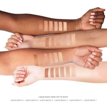 NATASHA MOOR Liquid Magic Concealer for Dark Circles