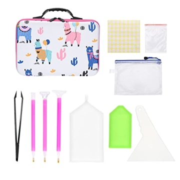 Admaiora 60 Slots Diamond Painting Storage Kit with Tools
