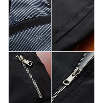 sandbank Slim Fit Lightweight Bomber Jacket for All Occasions