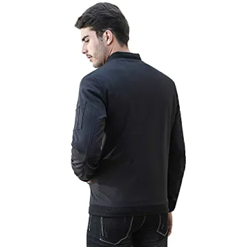 sandbank Slim Fit Lightweight Bomber Jacket for All Occasions