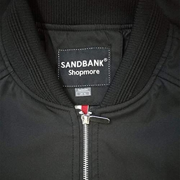 sandbank Slim Fit Lightweight Bomber Jacket for All Occasions