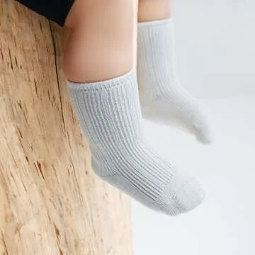 SHARELY SHEEP Toddler Socks Unisex Baby Crew Socks for Infant Boys Girls Stretchy Cotton Socks Stock...