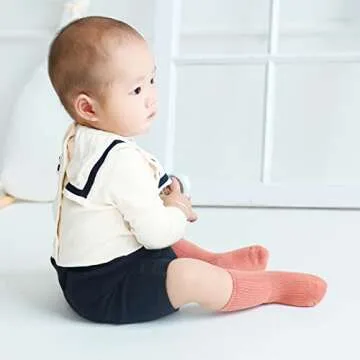 SHARELY SHEEP Toddler Socks Soft Cotton Gifts 0-36 Months