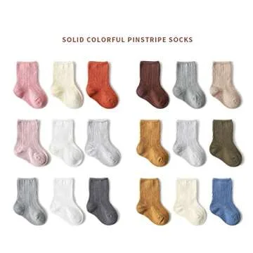 SHARELY SHEEP Toddler Socks Soft Cotton Gifts 0-36 Months