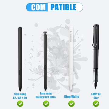 Titanium Alloy Replacement Pencil Nibs for Samsung Tablets