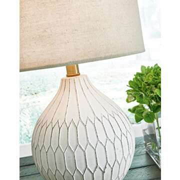 Wardmont 18" Ceramic Table Lamp - Elegant & Stylish Lighting