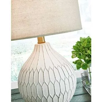 Wardmont 18" Ceramic Table Lamp - Elegant & Stylish Lighting