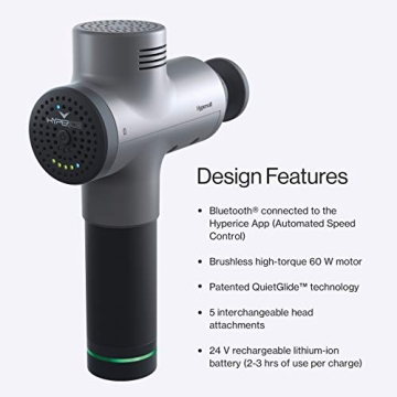 Hypervolt Bluetooth Massage Gun - Deep Tissue Pain Relief Device